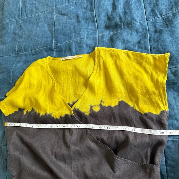 Soft Surroundings Linen Tie Dye Sleeveless Dress Size M - Picture 10 of 10